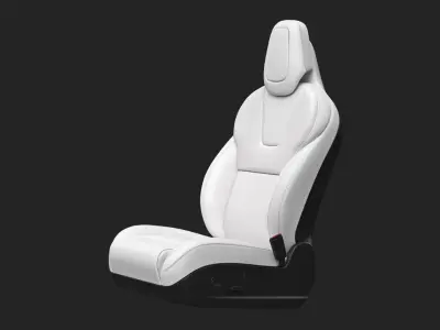 Car Seat Tesla 3D model