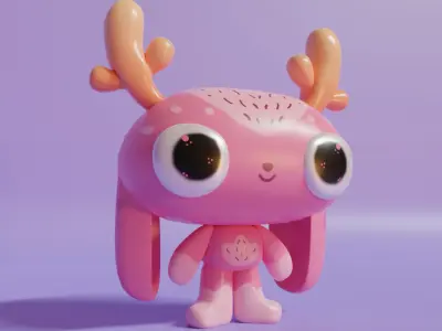 DeePink funko JellyKid Free 3D model