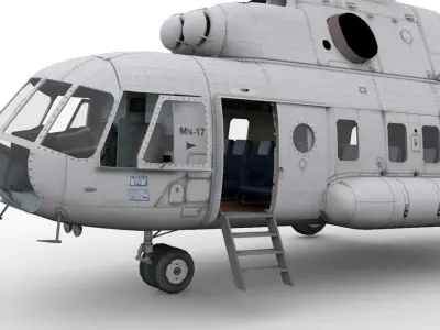 Mil Mi-17 3D model