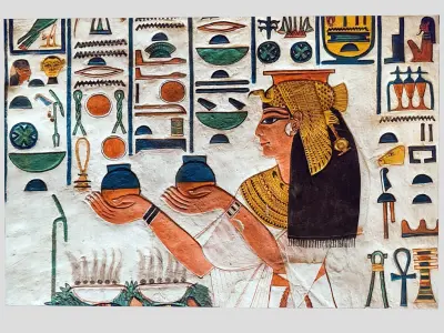 Ancient Egypt-Tomb of Nefertari Low-poly 3D model