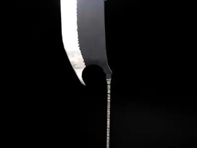 Nozarashi from bleash Low-poly 3D model