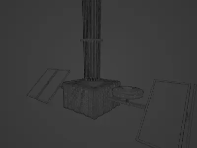  Stratospheric Balloon 3D model