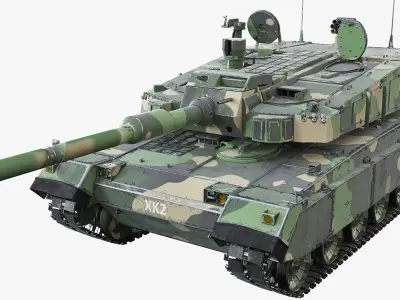 K2 Black Panther(1) 3D model