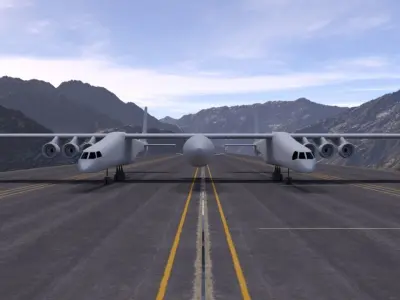 Strato Launch Systems 3D model