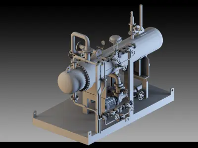 9- Factory units 3D model