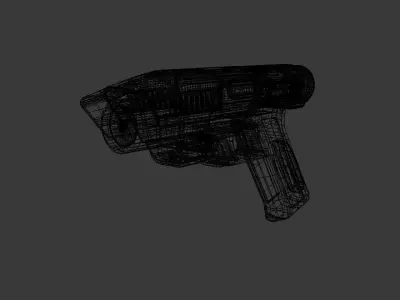Medium Laser Gun 3D model