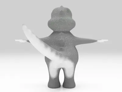 Character Dinosaurus T-rex Lowpolys Rigged  Low-poly 3D model