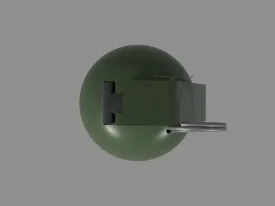 Grenade from CS 2 or CSGO csgo Low-poly 3D model