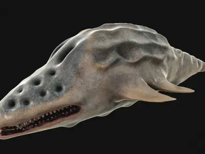Sea monster 3D model