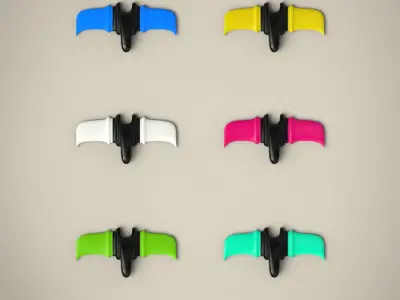 Spaceship set 3D model