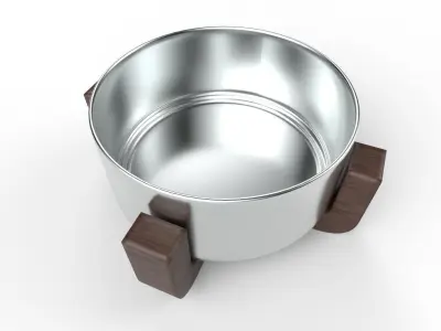 Pet Bowl M14 Low-poly 3D model