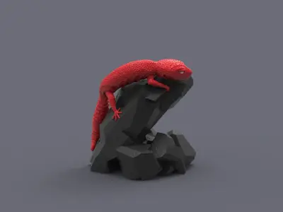 Gecko 3D print model