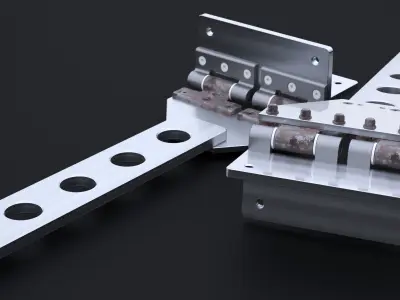 TRANSPORT VEHICLE TOW HITCH 2024 3D model
