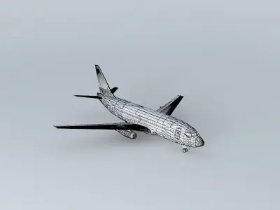 Nolinor Aviation Boeing 737 200 Free 3D model