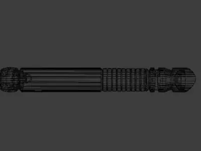 Lightsaber Hilt Free 3D model