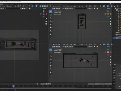 Vintage Fishtank Radio Free 3D model