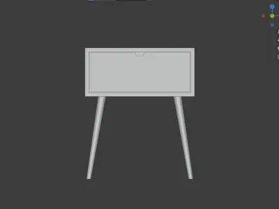 Modern nightstand Free 3D model