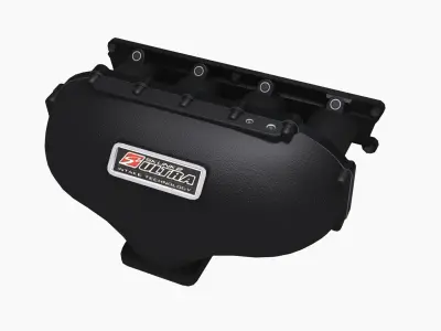 Skunk2 Racing Ultra Bottom Fed intake manifold Low-poly 3D model