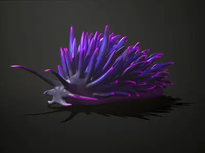 Scarlet Lady - Game Ready Low-poly 3D model Low-poly 3D model