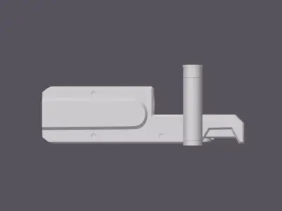 Resident Evil Village Inspirierter SciFi Tactical Heal Injector 3D print model