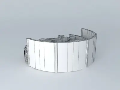 Palace spiral 3D model