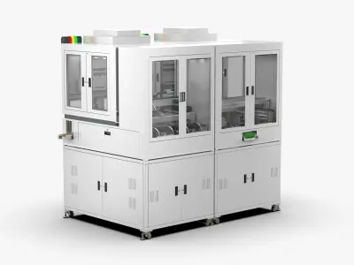 Automatic Labeling and Sealing Machine 3D model