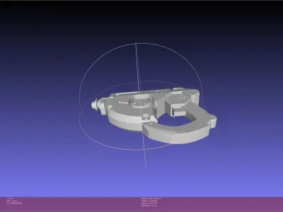 Overwatch Tracer Pulse Pistol 3D model