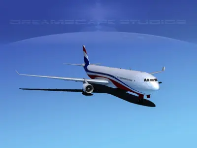 Airbus A330-300 Corporate 5 3D model