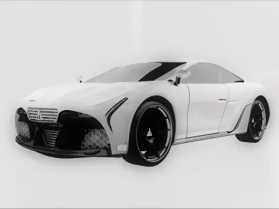 Javi automotive concept Free 3D model