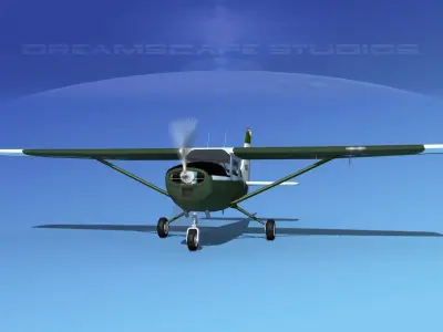 Cessna T-41 Mescalero US Army 3 3D model