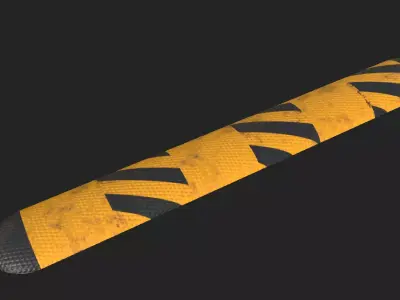 Speed bump Free 3D model