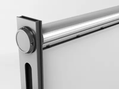 Billboard 002 Low-poly 3D model