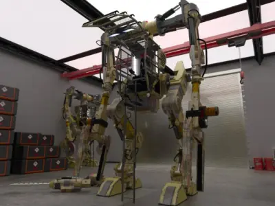 Utility Mech 0001 3D model