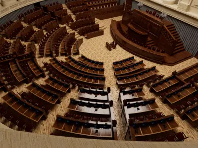 Parliament of Portugal 3D model
