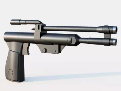 New Boba Fett Blaster 3D print model