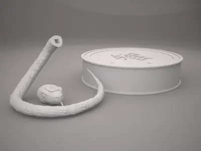 Snake - Lunar Year 3D Printable 3D print model