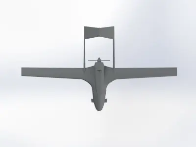 Bayraktar TB2 - Detailed 3D Model 3D print model