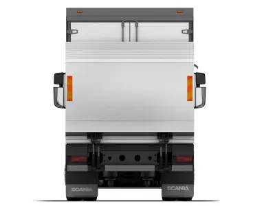 Truck P500 lorry truck 2018 3D model