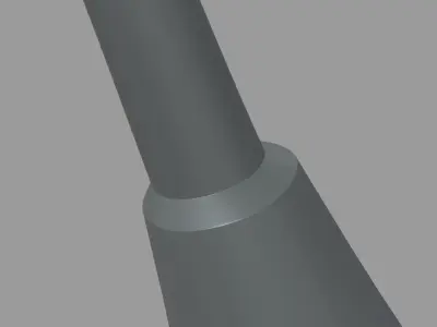 Gear Lever 05 Low-poly 3D model