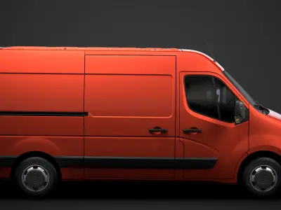 Vauxhall Movano L2H2 Van 2020 3D model