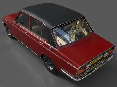 Triumph Dolomite Sprint PBR Textured Free low-poly 3D model