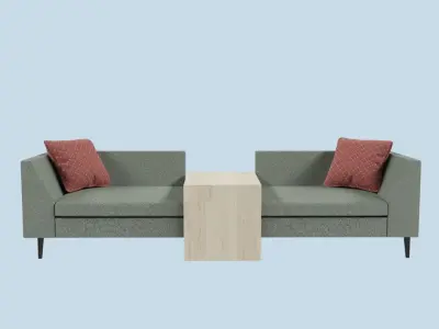 Modern Sofa Free 3D model 3