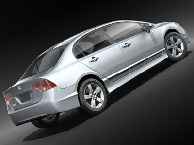 Honda Civic sedan 2007-2010 3D model