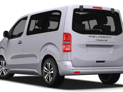 Peugeot e Traveller L1 2024 3D model
