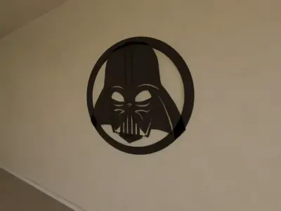 Star Wars Wall Art STL File 3D Print Model 3D print model