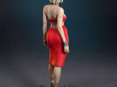 Number Six from Battlestar Galactica 3D printing 3D print model