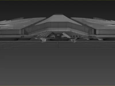 Supra Turbinnium Ultimate Drone 01 3D model