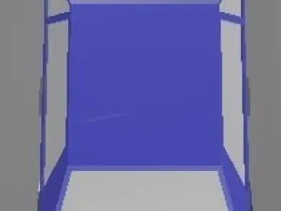 Free Dodge Daytona Free low-poly 3D model