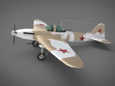 Ilyushin Il-2 Sturmovik 3D model