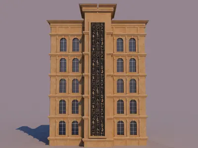 0209 - Building Facade 3D model